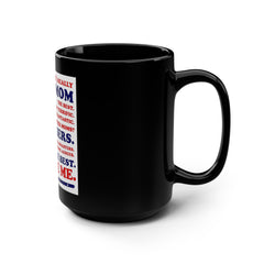 Great Moms Love Trump – 15oz Black Ceramic Mug - Donald Trump Store Online