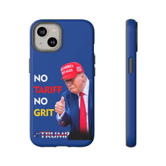 No Tariff No Grit – Patriotic Trump Phone Case - Donald Trump Store Online