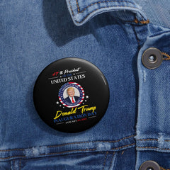 Donald Trump Store | Badges | Inauguration Day | Black Colour - Donald Trump Store Online