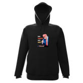 No Tariff No Grit Hoodie – Patriotic Heavy Blend Sweatshirt for Bold Americans - Donald Trump Store Online