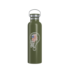 Miss Me Yet? Patriotic Insulated Water Bottle - Donald Trump Store Online