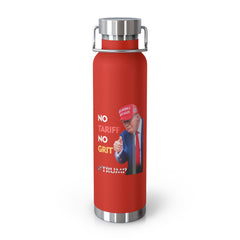 No Tariff, No Grit –Trump Insulated Water Bottle - Donald Trump Store Online
