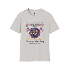Donald Trump Store | Inauguration Day | Unisex T-Shirt | White, Red , Iced Grey - Donald Trump Store Online