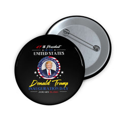 Donald Trump Store | Badges | Inauguration Day | Black Colour - Donald Trump Store Online