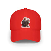 Donald Trump Store| Low Profile Baseball Cap | Bald Eagle Print - Red / One size - Hats