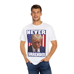 Donald Trump Store | mug shot -unisex white t-Shirt - T-Shirt