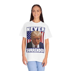 Donald Trump Store | mug shot -unisex white t-Shirt - T-Shirt