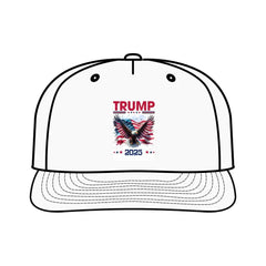 Donald Trump Store | Donald Trump Surf Cap | Bald Eagle Print - White / One size - Hats