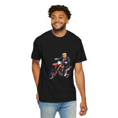 Donald Trump Store | Unisex Garment-Dyed Black T-Shirt - T-Shirt
