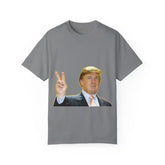 Donald Trump Store | Unisex Garment-Dyed Grey T-Shirt - Grey / S - T-Shirt