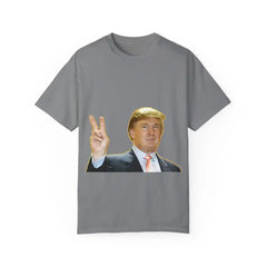 Donald Trump Store | Unisex Garment-Dyed Grey T-Shirt - Grey / S - T-Shirt