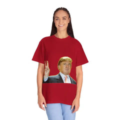 Donald Trump Store | Unisex Garment-Dyed Red T-Shirt - T-Shirt