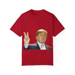 Donald Trump Store | Unisex Garment-Dyed Red T-Shirt - Red / S - T-Shirt