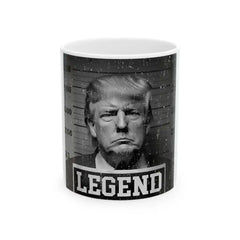 Trump Print Ceramic Mugs (11oz 15oz) - Legend Text - 11oz - Mug