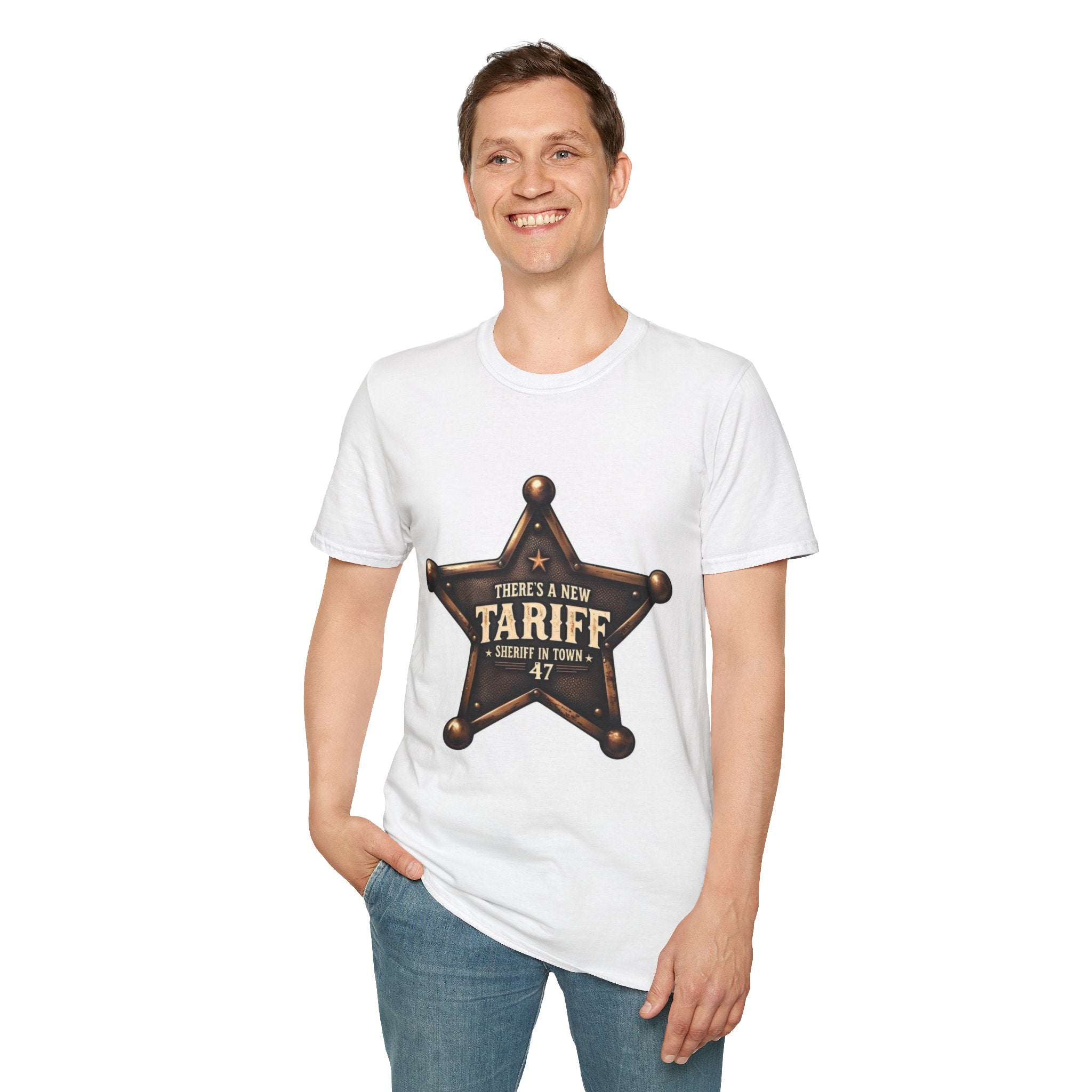 New Tariff Sheriff in Town T-Shirt Trump Patriotic Tee - Donald Trump Store Online