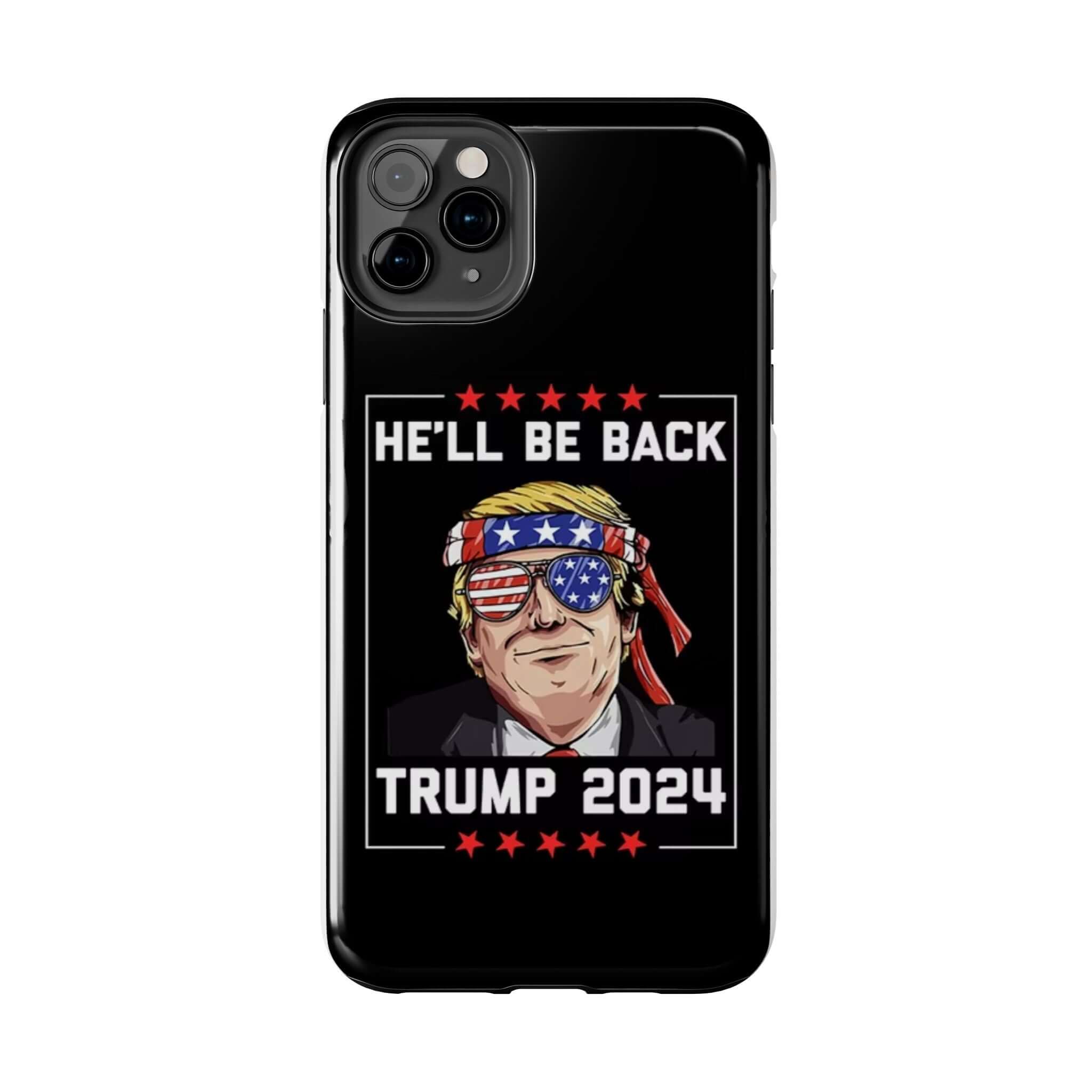 Donald Trump Store phone case with patriotic 'Trump 2024' design