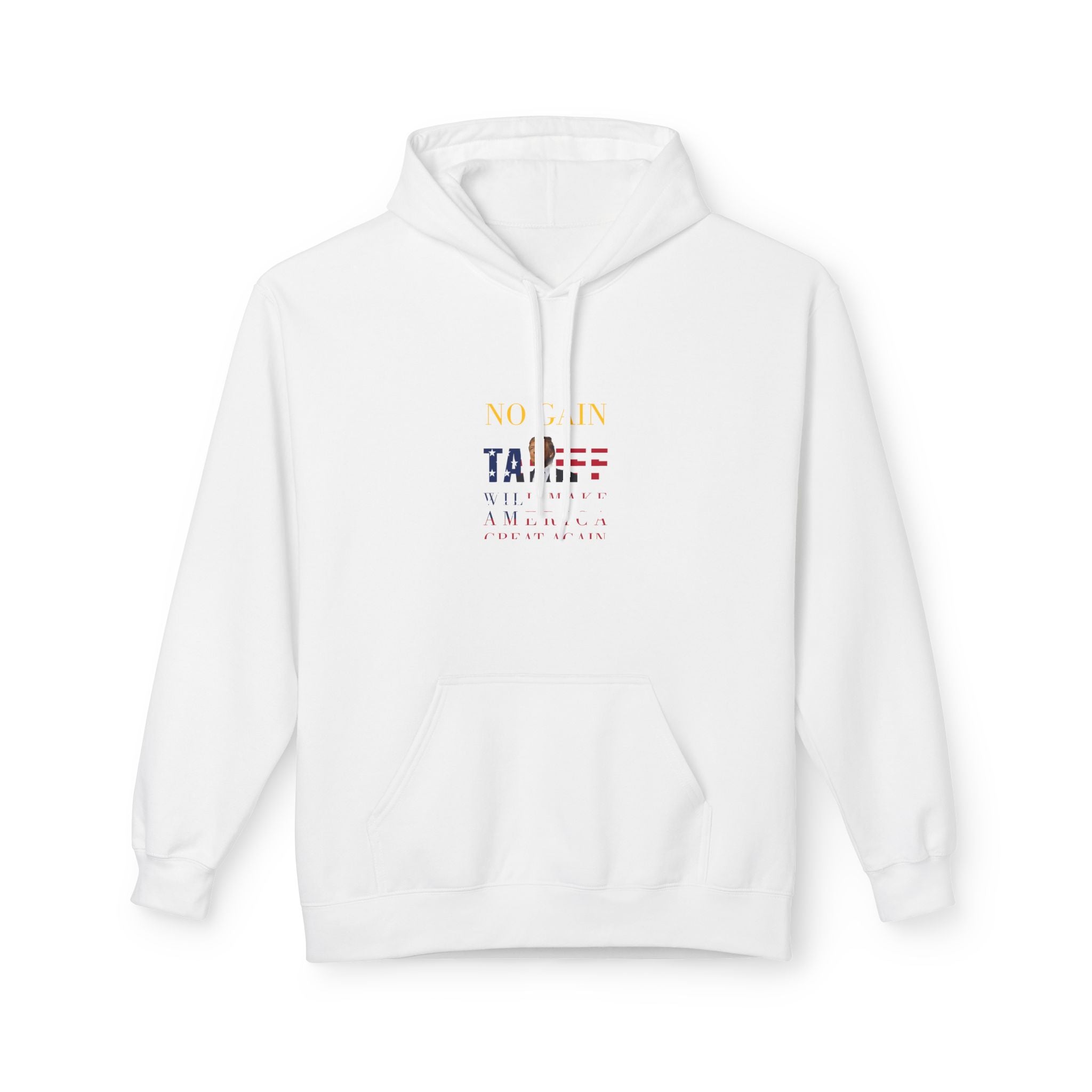 No Pain, No Gain Hoodie - Unisex Soft Fleece - Donald Trump Store Online