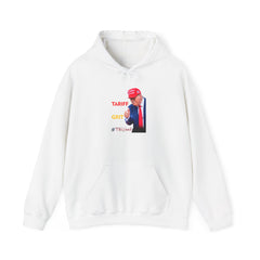No Tariff No Grit Hoodie – Patriotic Heavy Blend Sweatshirt for Bold Americans - Donald Trump Store Online