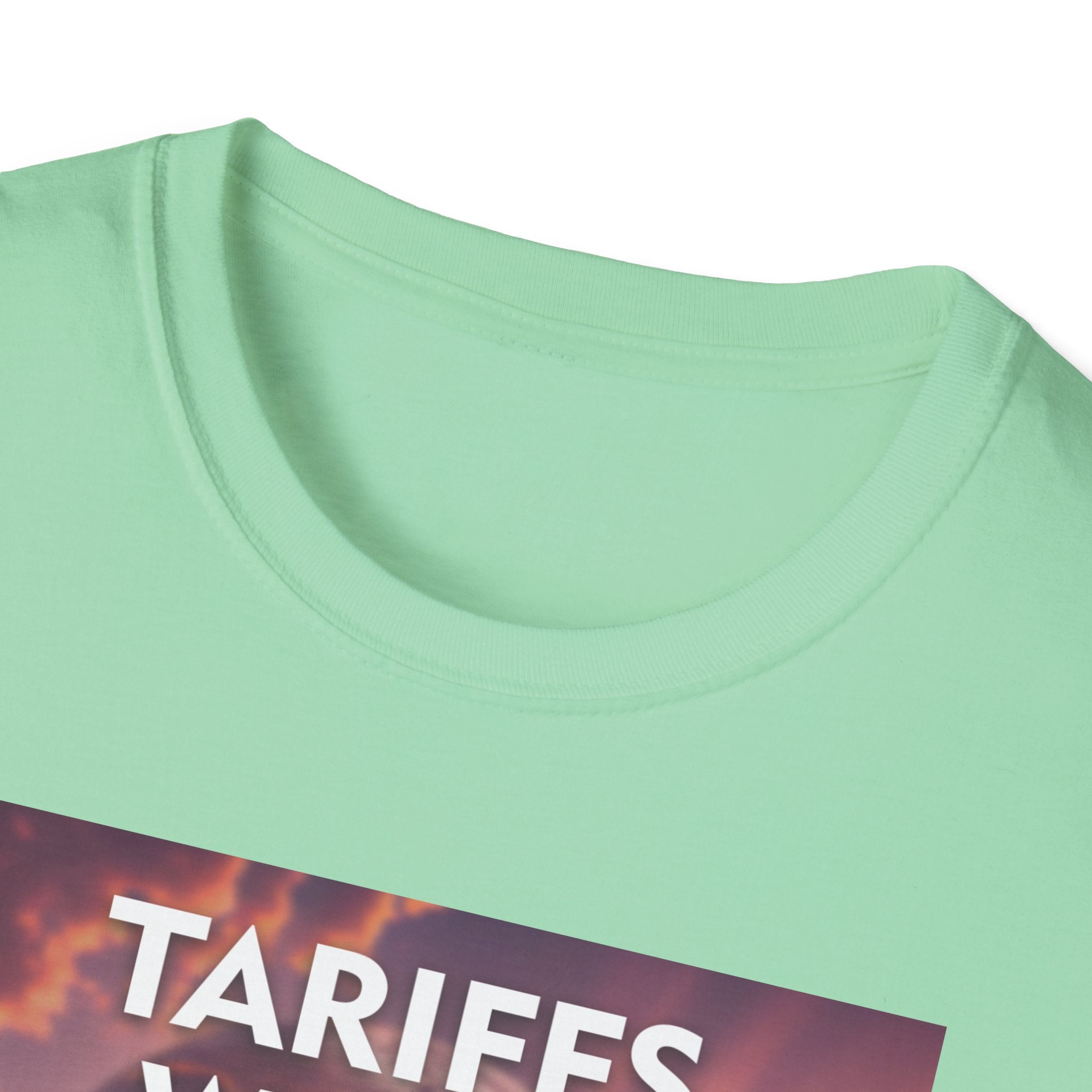 Tariffs Work, China Pays T-Shirt Pro-Trump Unisex America First Tee
