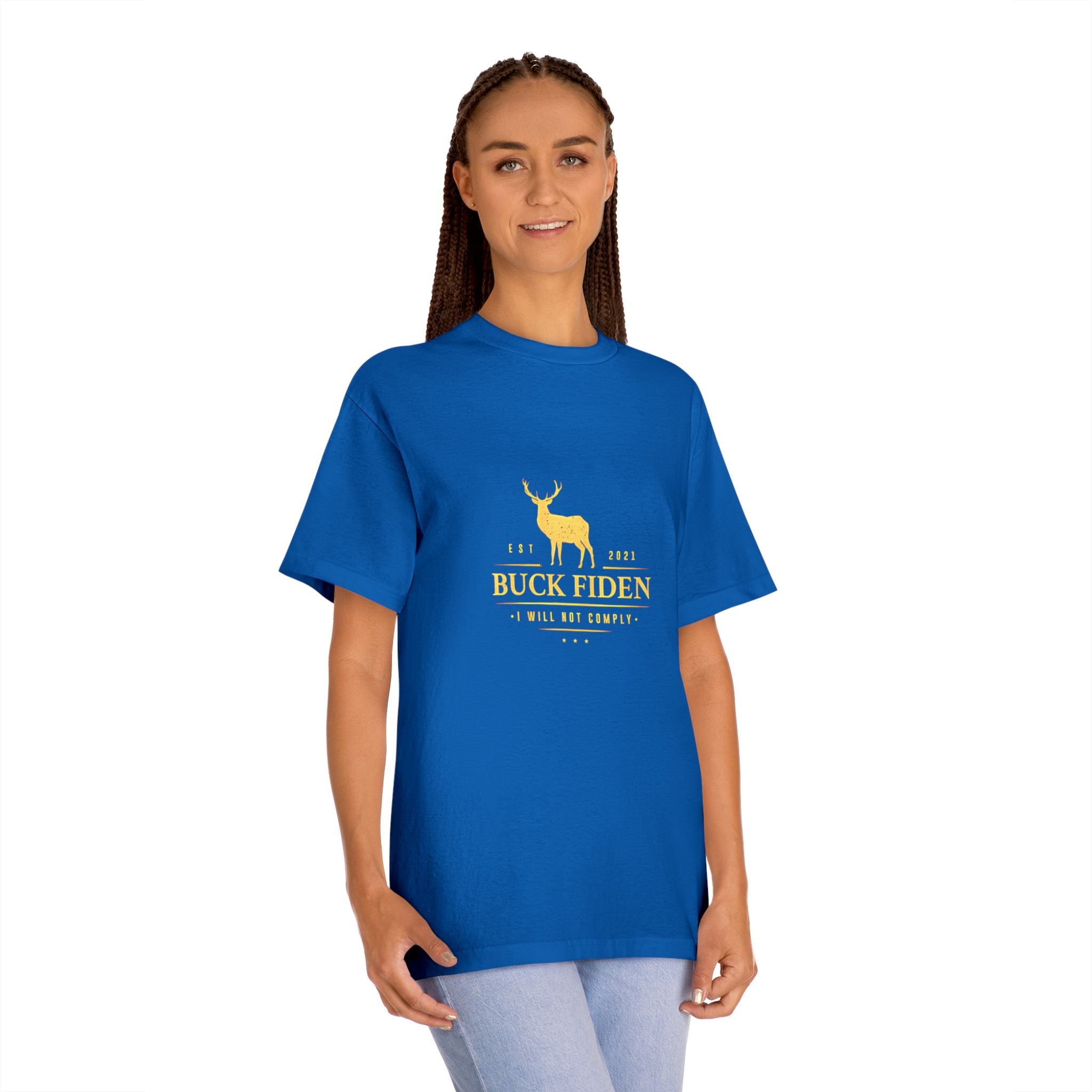 Buck Fiden I Will Not Comply Patriotic Trump t shirt