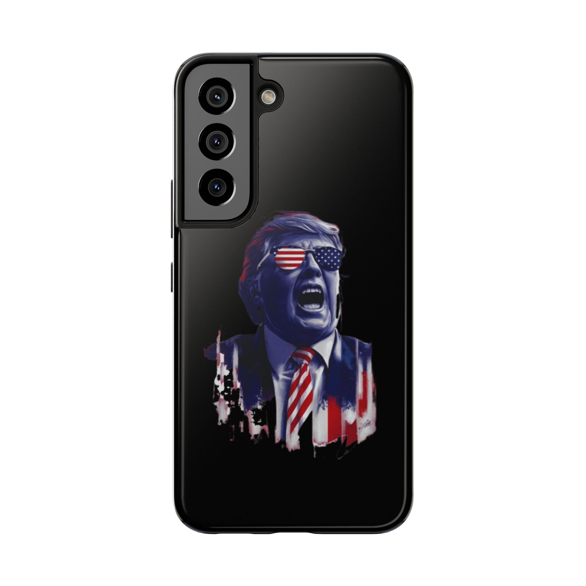 Tough black Trump phone case, perfect for Election Day, from Donald Trump Store