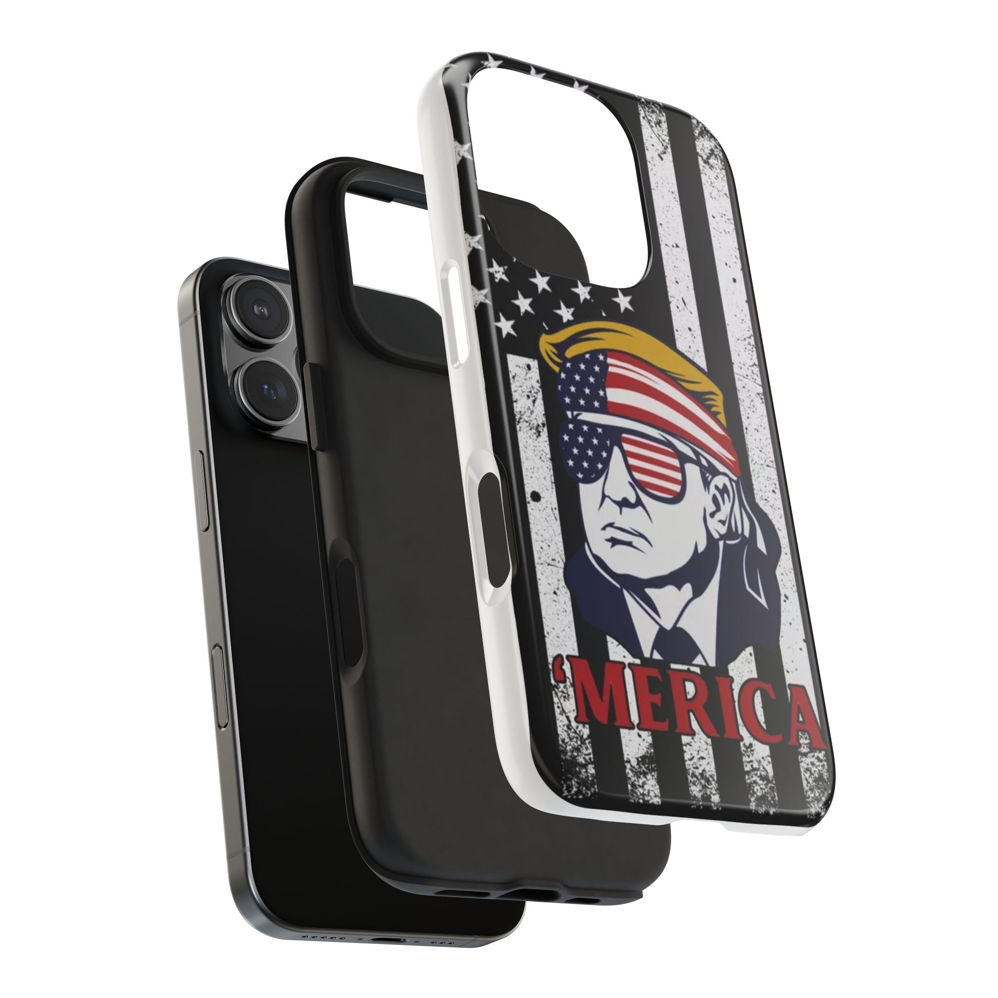 Bold Donald Trump print phone case for protection and style, from Donald Trump Store