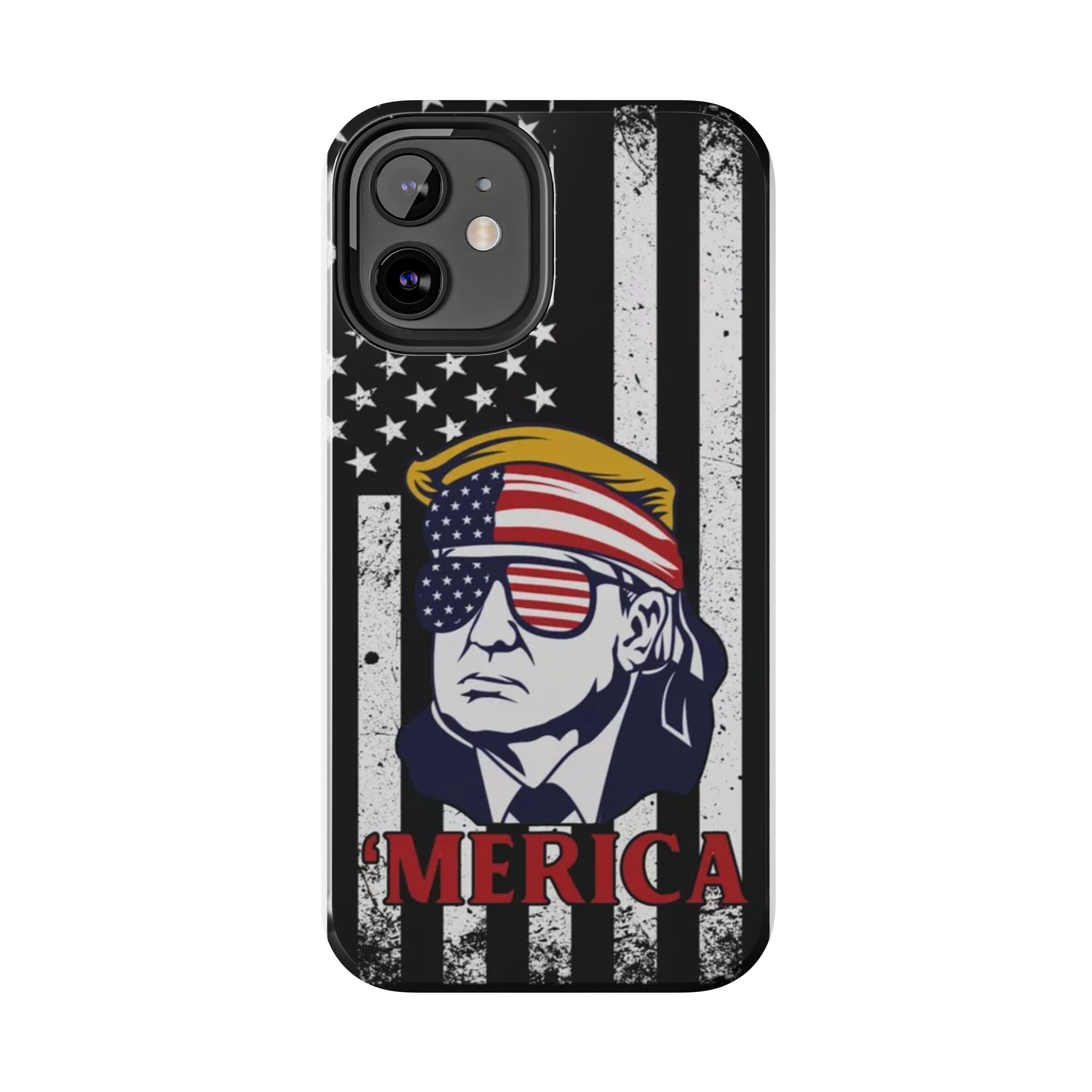 Durable Donald Trump phone case with bold print, available at Donald Trump Store