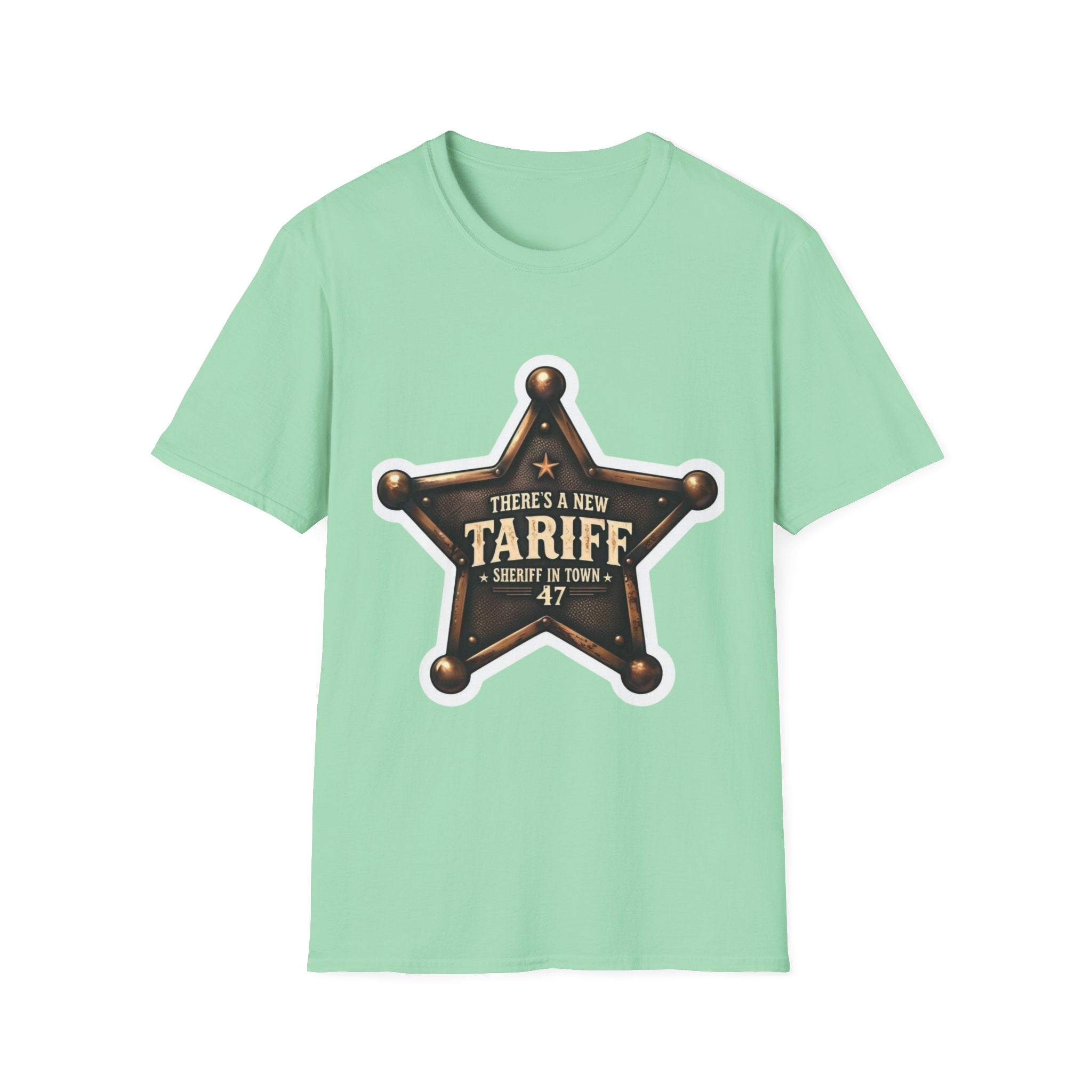 New Tariff Sheriff in Town T-Shirt Trump Patriotic Tee - Donald Trump Store Online