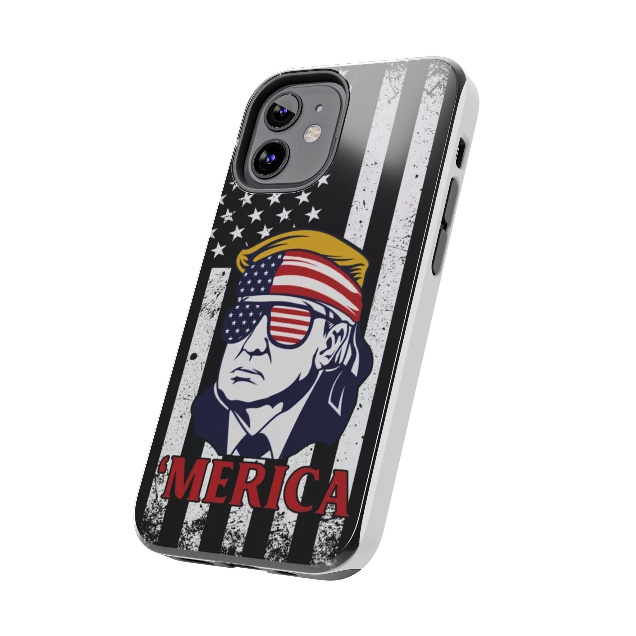 Patriotic Donald Trump Tough Phone Case, designed for protection, at Donald Trump Store