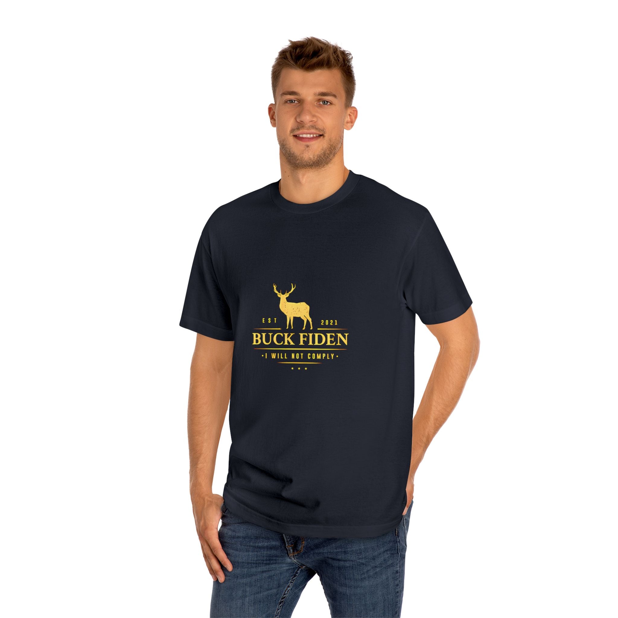 Buck Fiden I Will Not Comply Patriotic Trump t shirt
