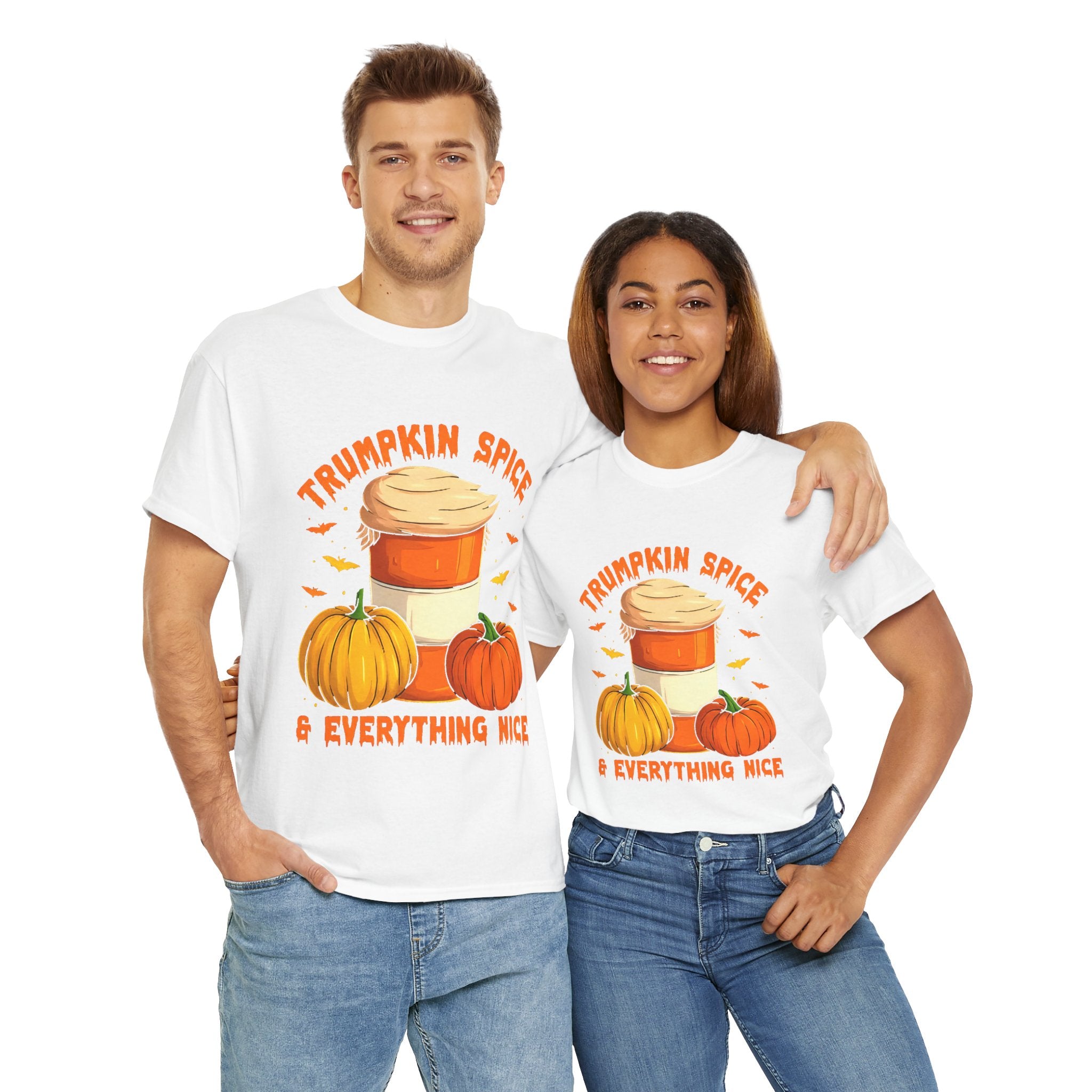 Trumpkin Spice & Everything Nice Donald Trump Halloween T-Shirt