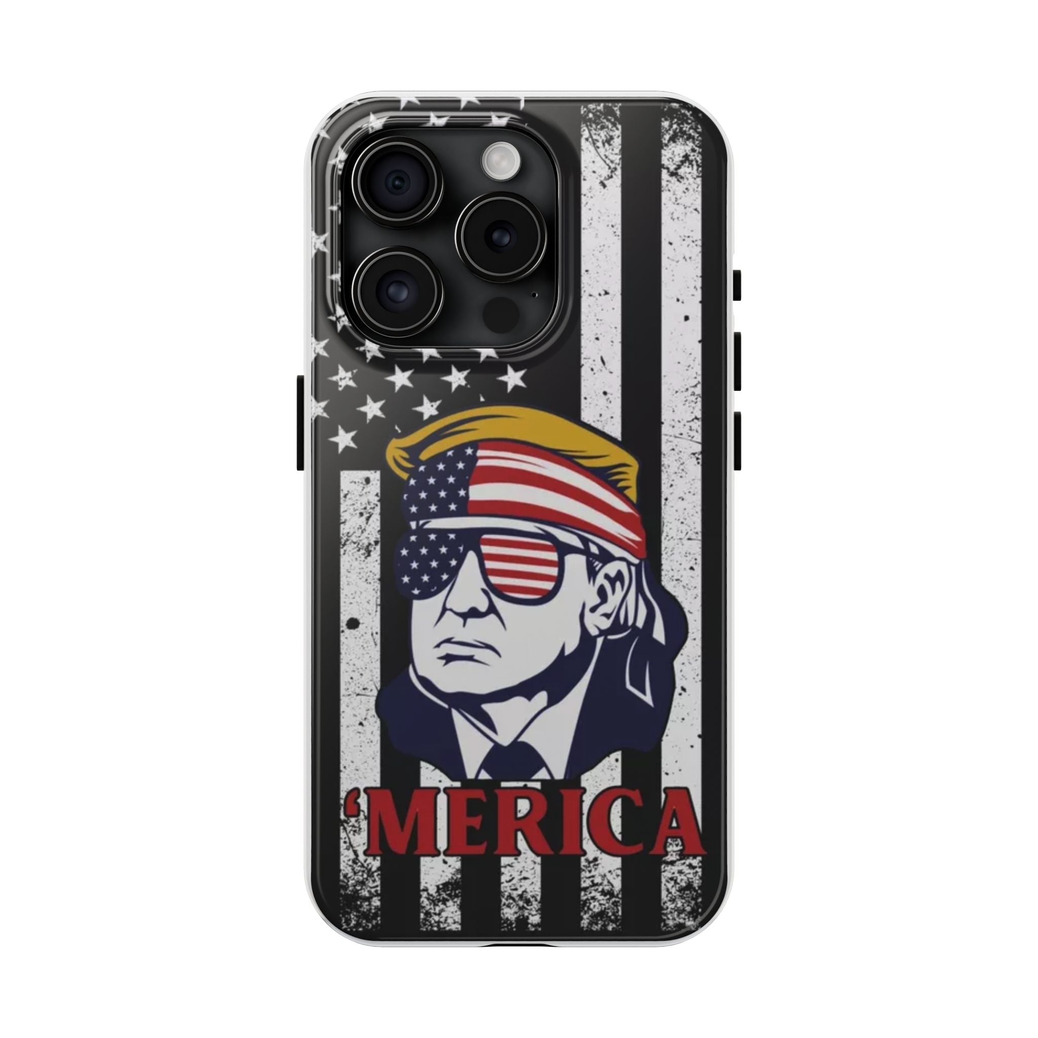 Patriotic Donald Trump phone case offering maximum protection at Donald Trump Store