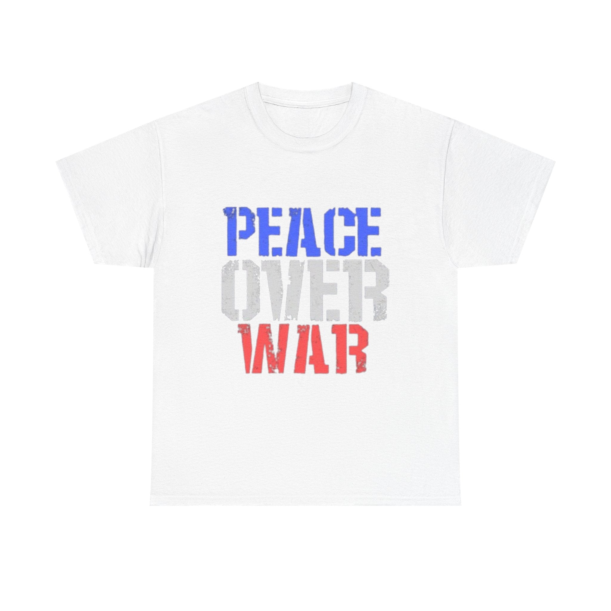 Donald Trump Peace Over War T-Shirt