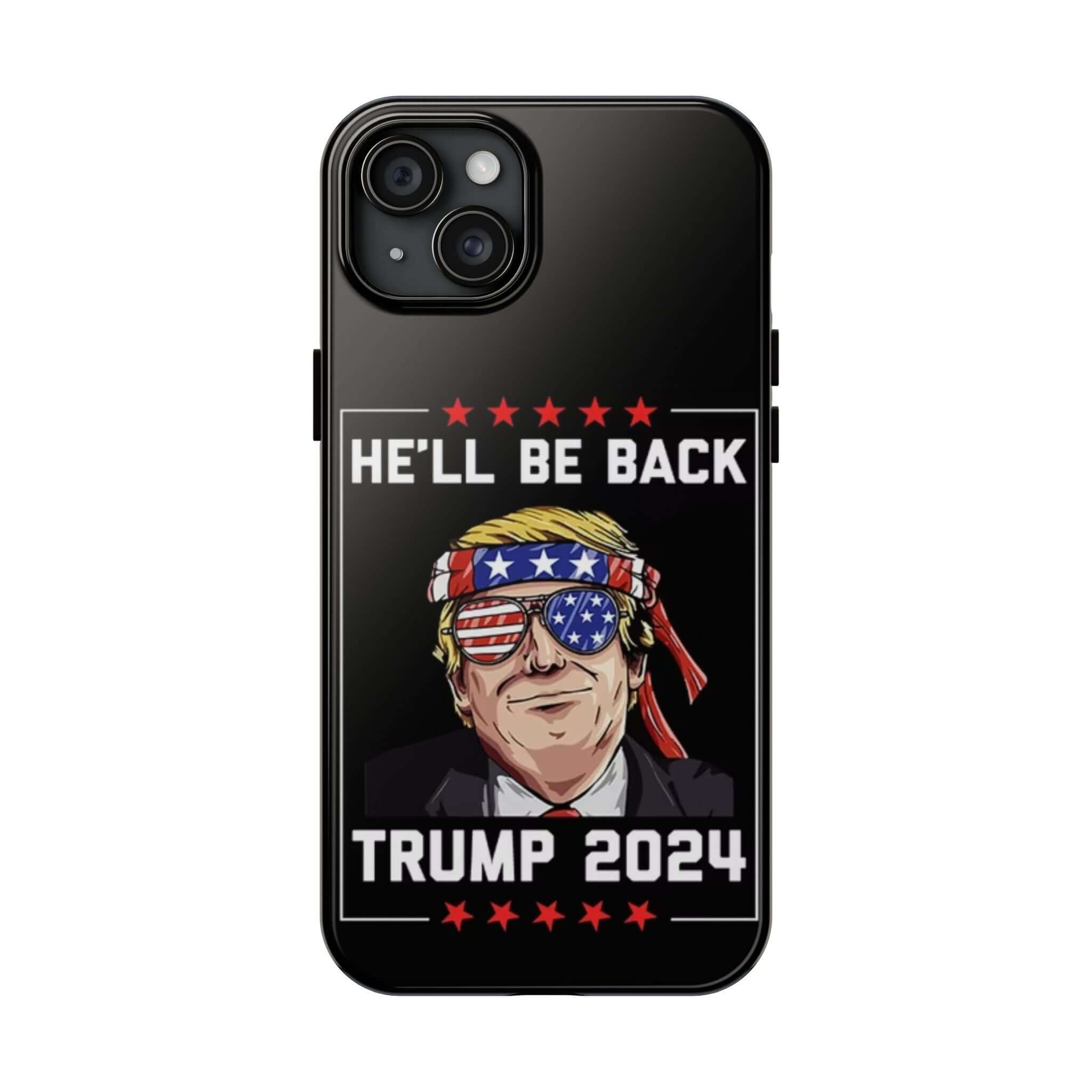 Tough phone case with 'Trump 2024' design from Donald Trump Store