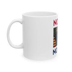 Inspirational No Pain No Gain Ceramic Mug - Donald Trump Store Online