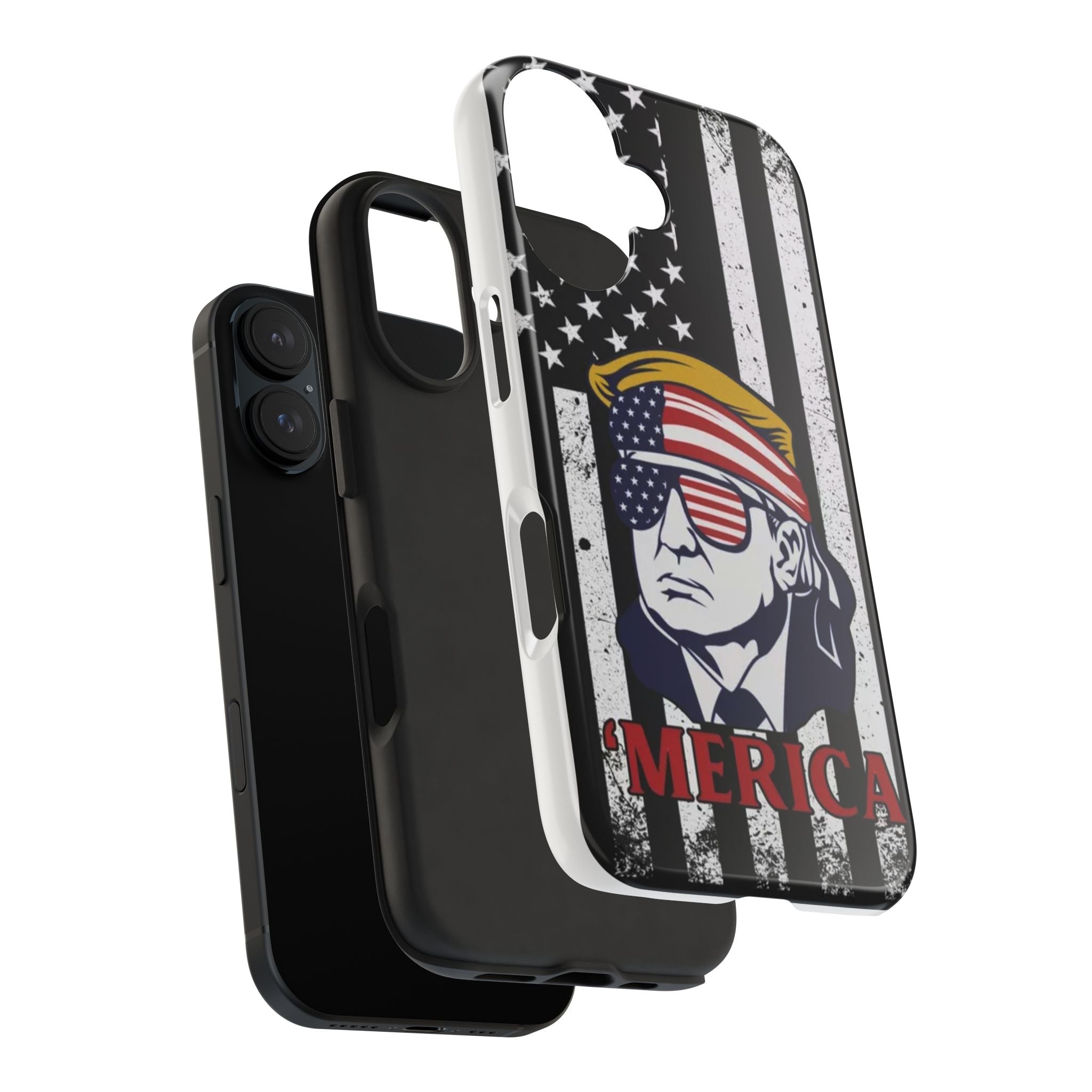 Patriotic Donald Trump phone case for supporters seeking secure protection, from Donald Trump Store