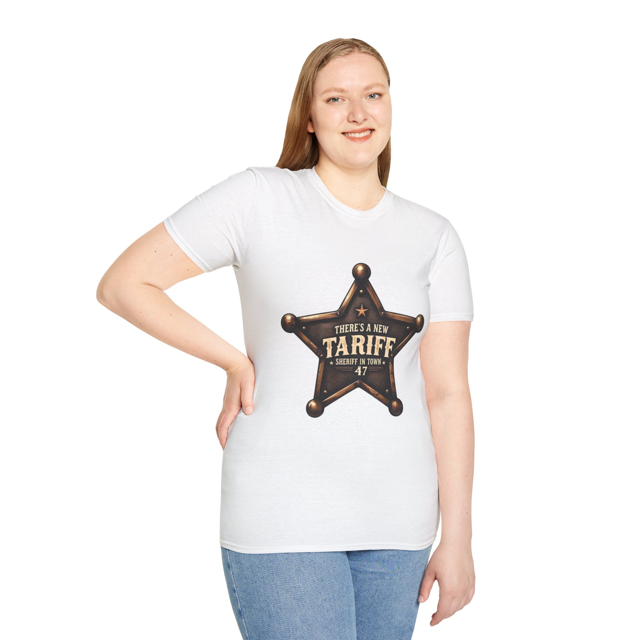 New Tariff Sheriff in Town T-Shirt Trump Patriotic Tee - Donald Trump Store Online