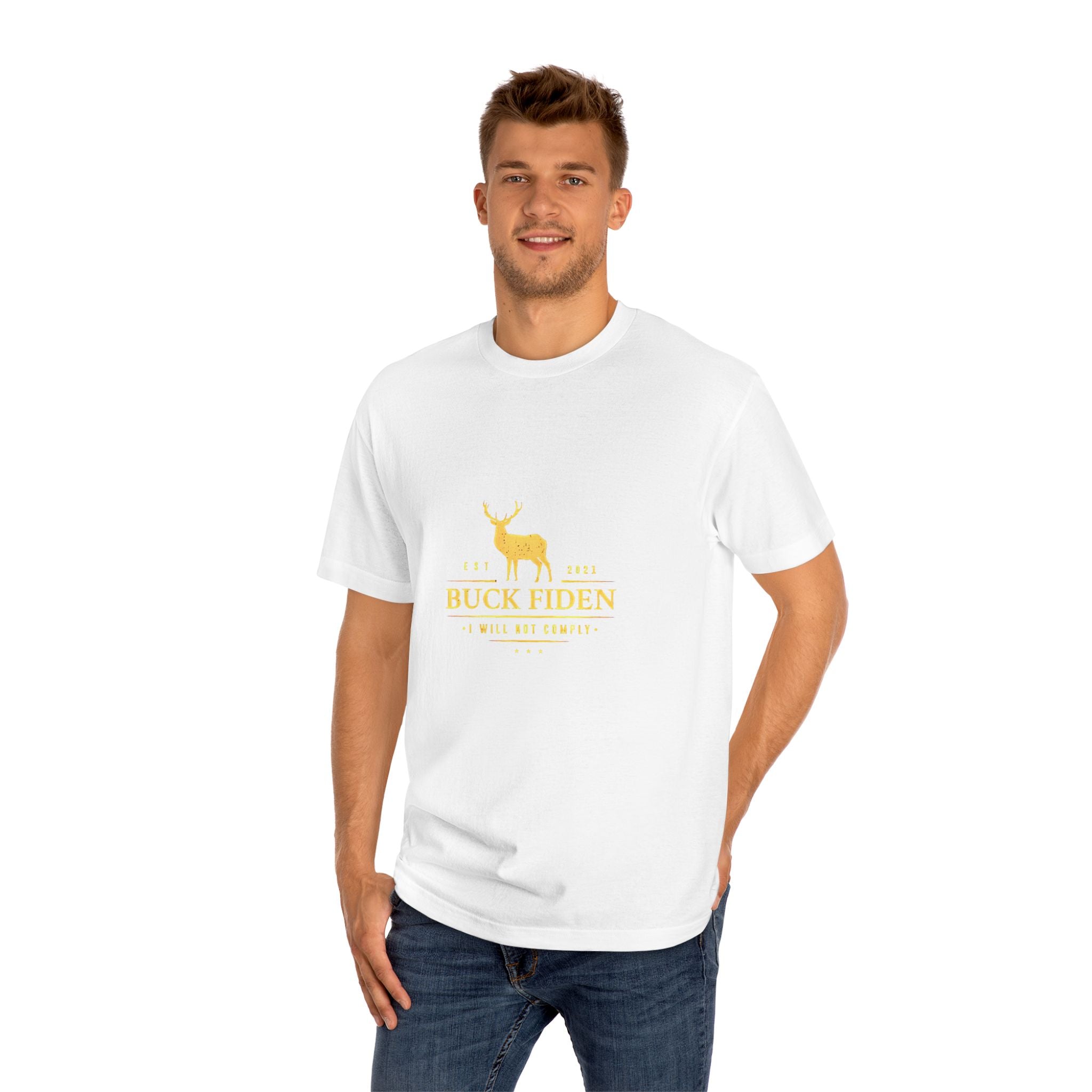 Buck Fiden I Will Not Comply Patriotic Trump t shirt