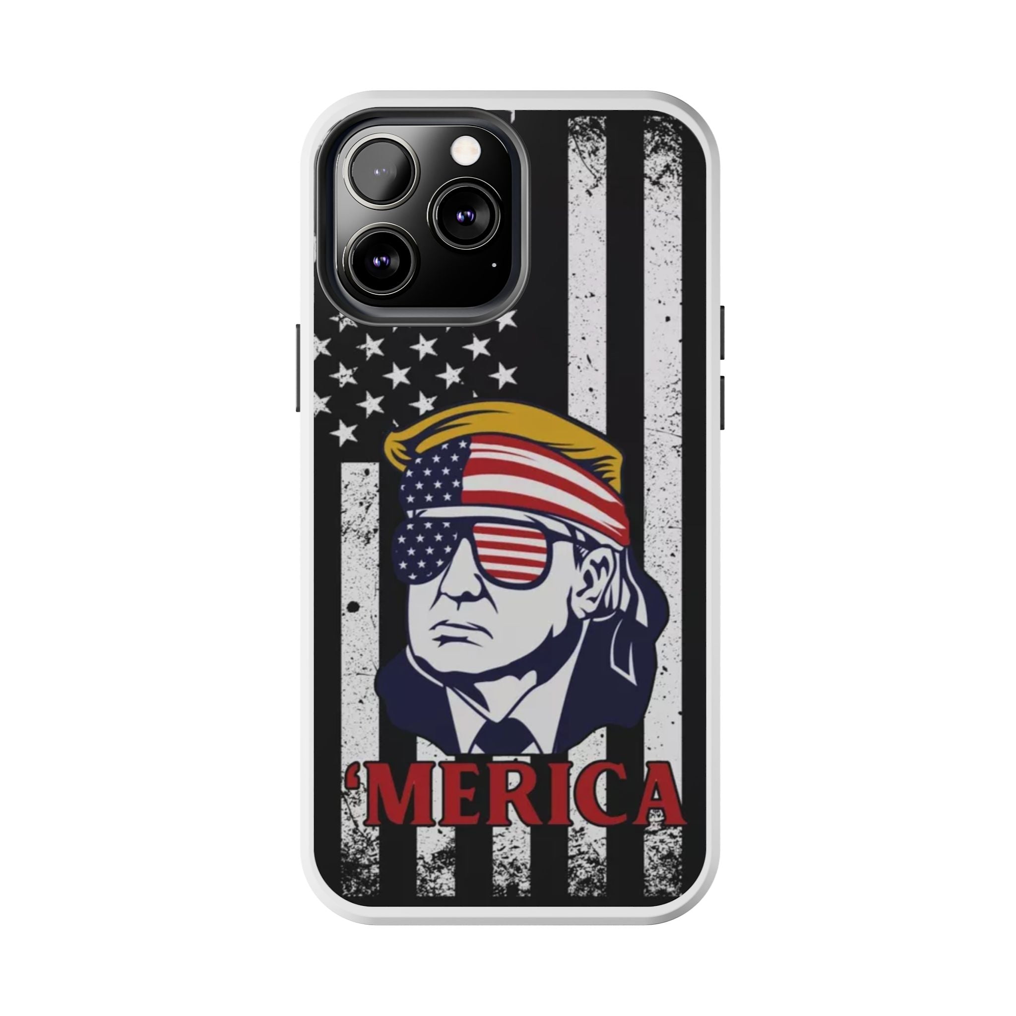 Patriotic Donald Trump phone case for protection and style, sold at Donald Trump Store