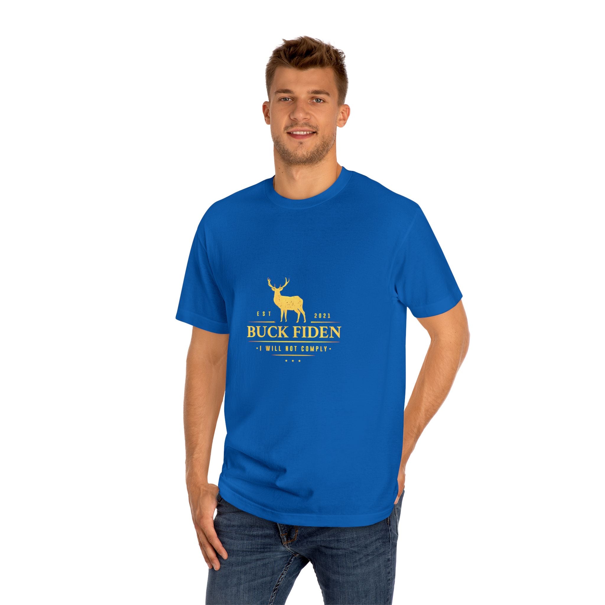 Buck Fiden I Will Not Comply Patriotic Trump t shirt