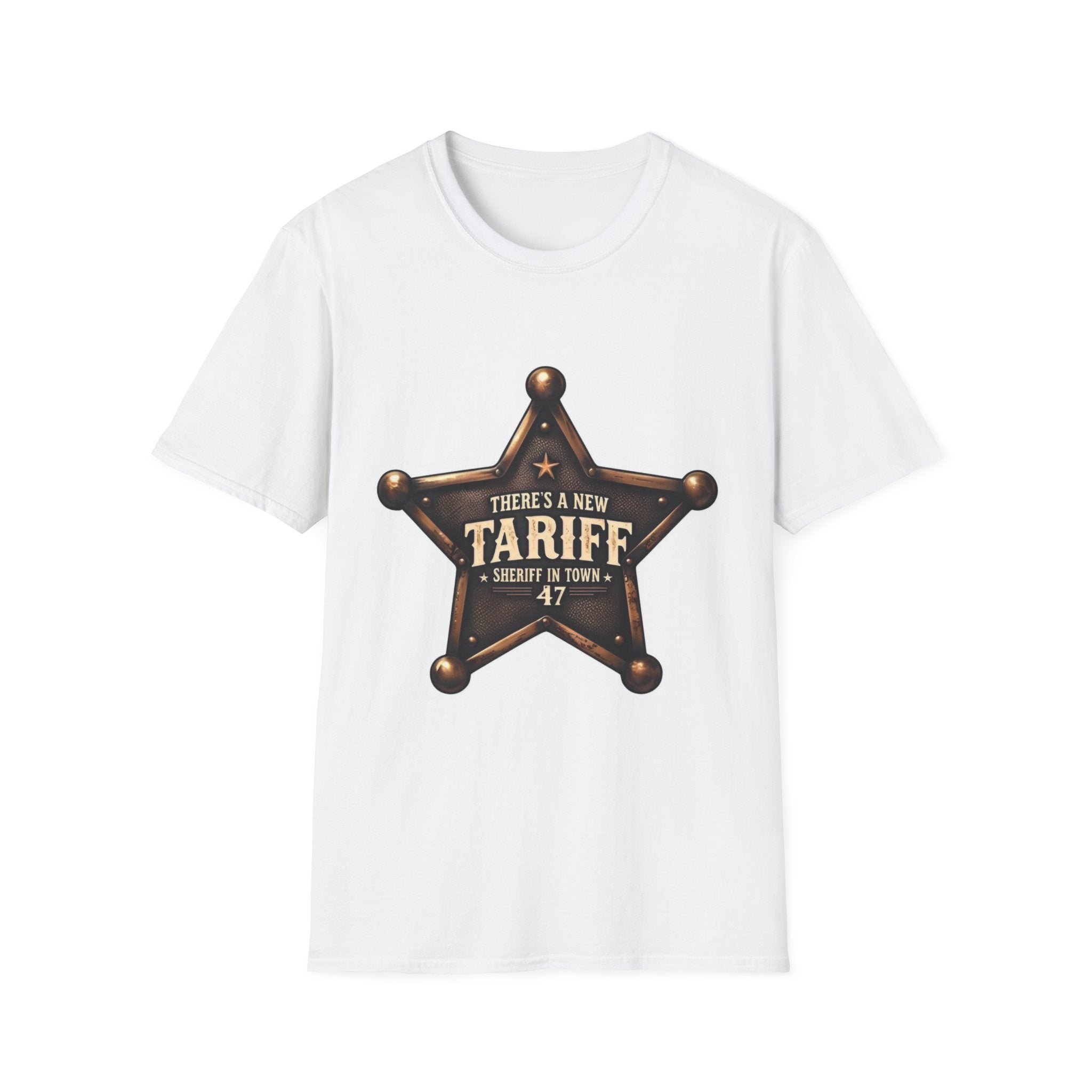 New Tariff Sheriff in Town T-Shirt Trump Patriotic Tee - Donald Trump Store Online