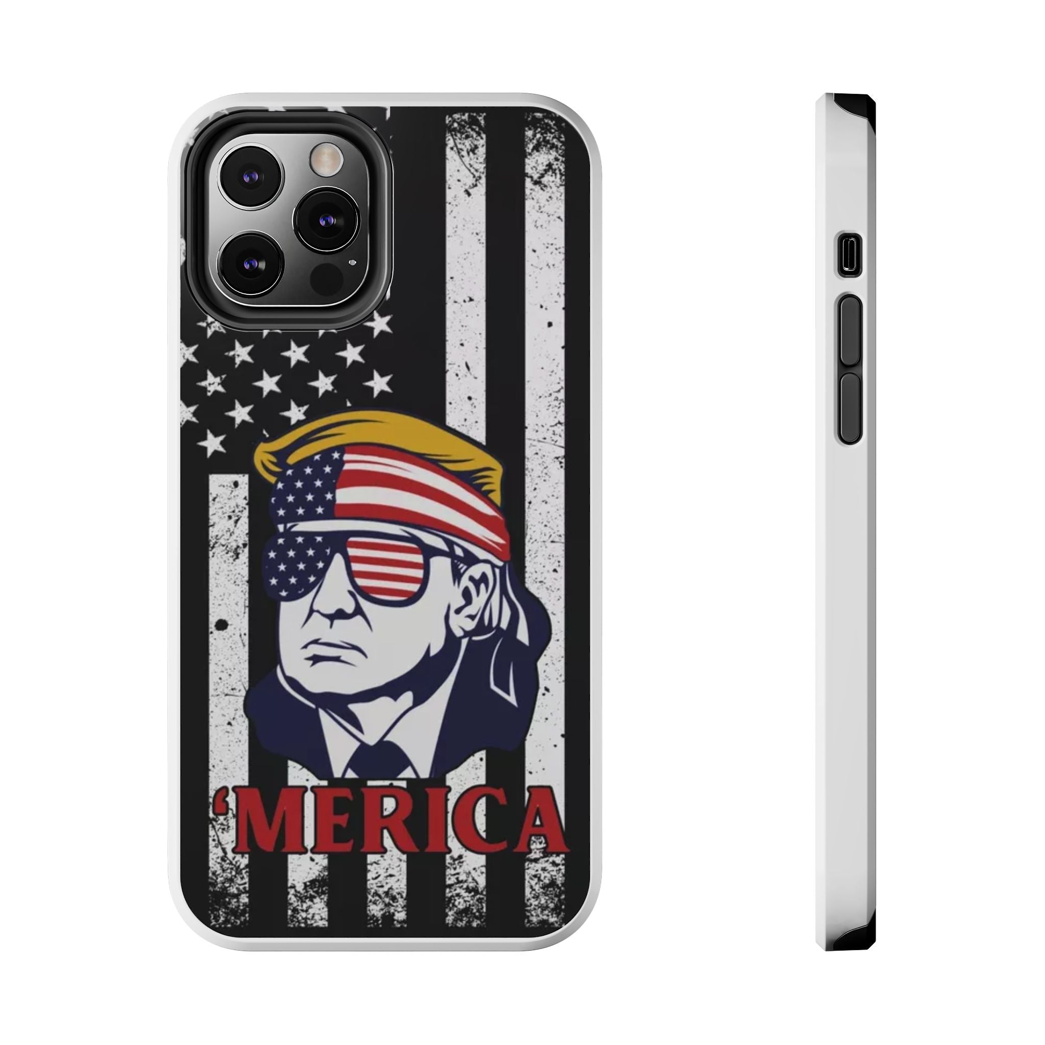 Bold patriotic Donald Trump phone case for protection, at Donald Trump Store