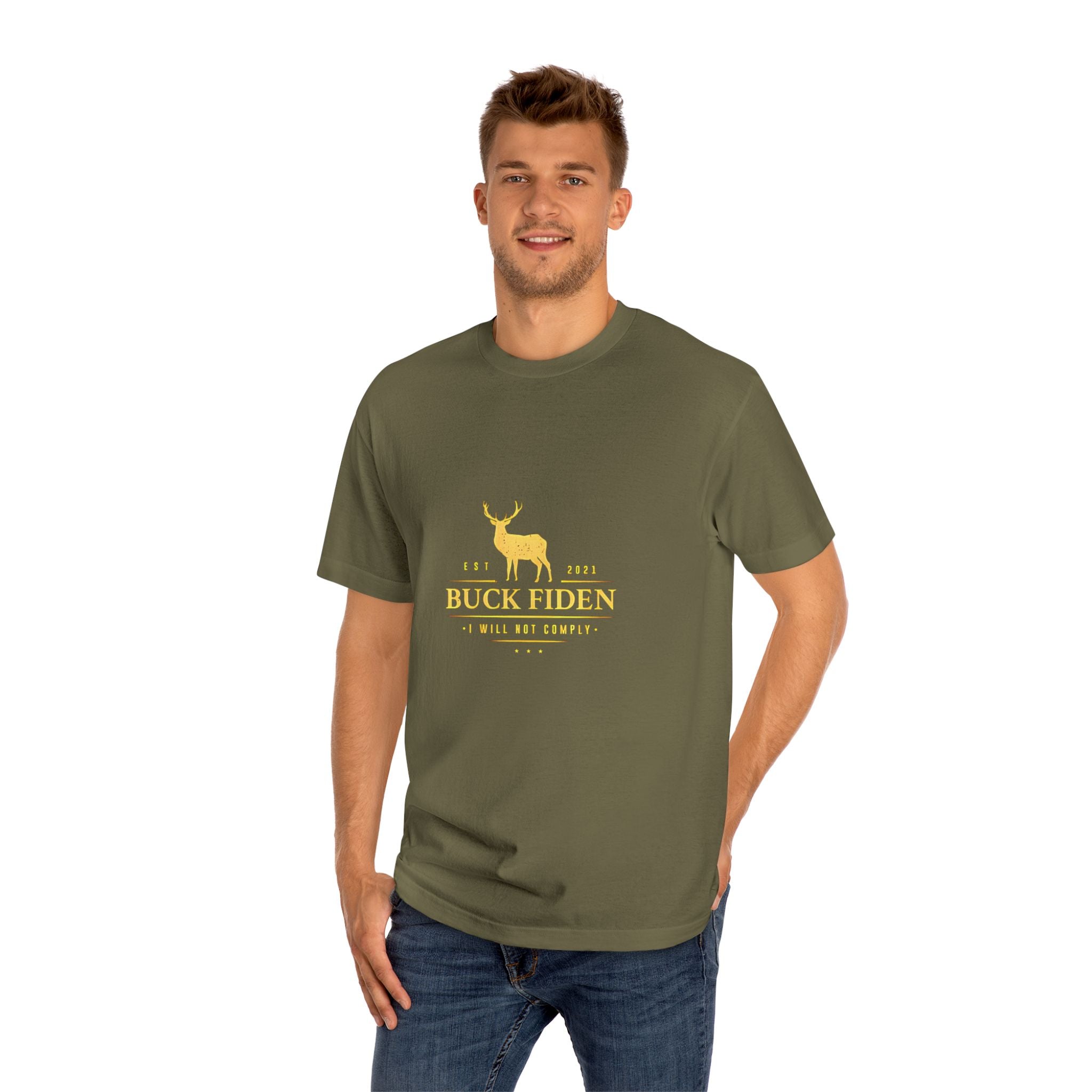 Buck Fiden I Will Not Comply Patriotic Trump t shirt