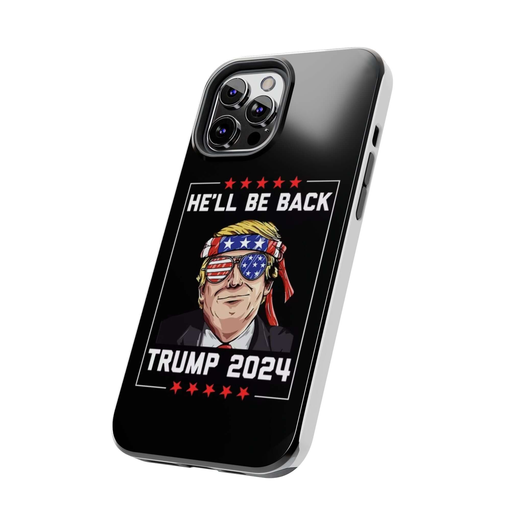 Bold 'Trump 2024' design on tough phone case at Donald Trump Store