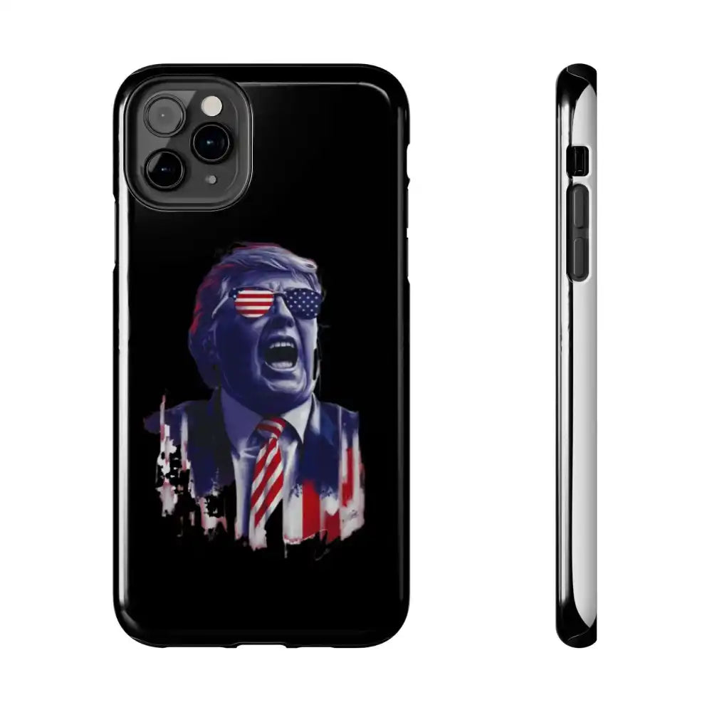 Donald Trump Store | Black Trump Tough Phone Cases - iPhone 11 Pro Max - Phone Case