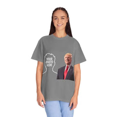 Donald Trump Store | Print Grey Custom Unisex T-shirt - T-Shirt