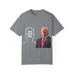 Donald Trump Store | Print Grey Custom Unisex T-shirt - Grey / S - T-Shirt