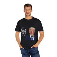 Donald Trump Store | unisex custom garment-dyed black t-shirt - T-Shirt