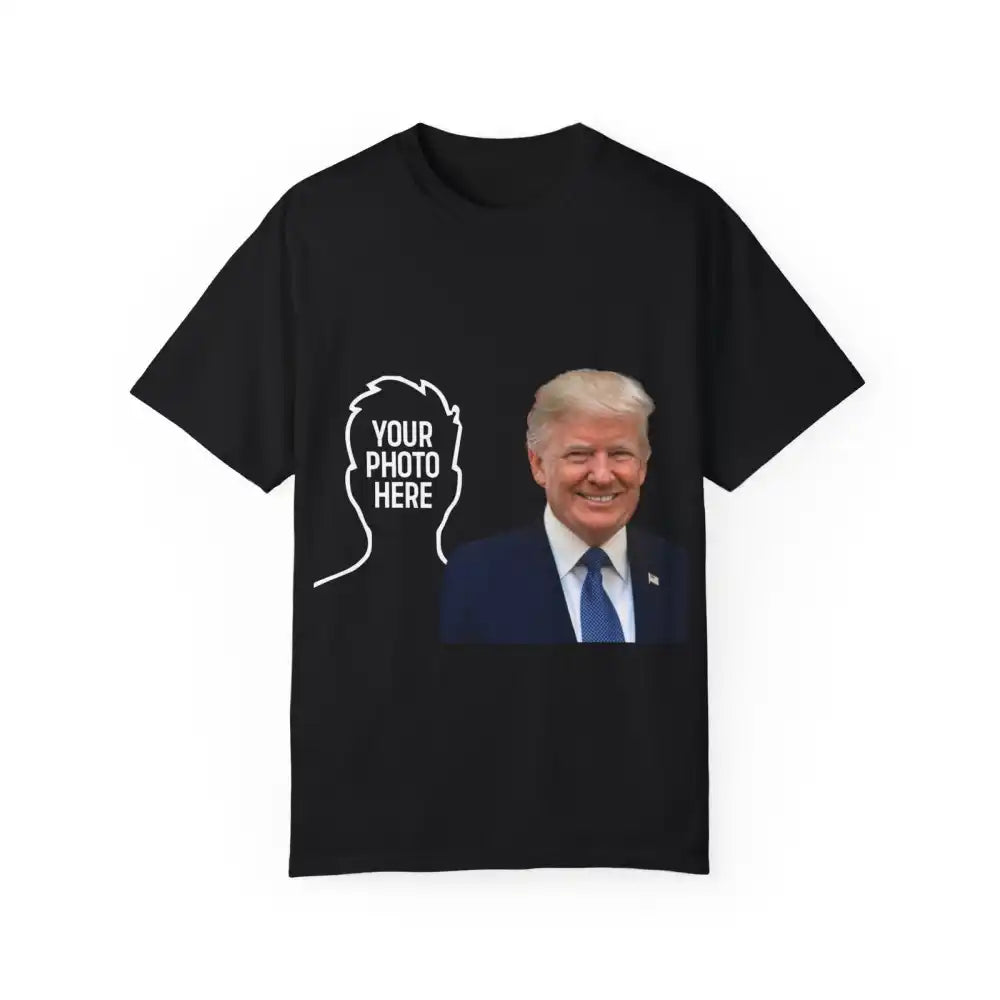 Donald Trump Store | unisex custom garment-dyed black t-shirt - Black / S - T-Shirt