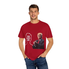 Donald Trump Store | Unisex Garment-Dyed Red T-shirt - T-Shirt